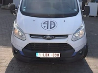 Lichte vrachtwagen ford transit custom,diesel,2198cm,74kw,1e inschr 11/08/15,wf0yxxttgyfy07568, 265703km,co²-uitstoot 186g/km, euro5b,kenteken i (ii ontbreekt), gelijkvormigheidsattest,keuring tot 12/8/24, 2sleutels - afbeelding 10 van  17
