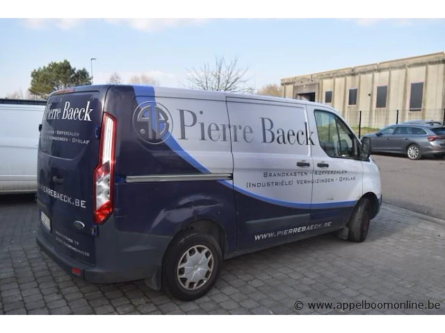 Lichte vrachtwagen ford transit custom,diesel,2198cm,74kw,1e inschr 11/08/15,wf0yxxttgyfy07568, 265703km,co²-uitstoot 186g/km, euro5b,kenteken i (ii ontbreekt), gelijkvormigheidsattest,keuring tot 12/8/24, 2sleutels - afbeelding 12 van  17