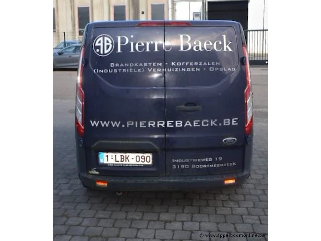 Lichte vrachtwagen ford transit custom,diesel,2198cm,74kw,1e inschr 11/08/15,wf0yxxttgyfy07568, 265703km,co²-uitstoot 186g/km, euro5b,kenteken i (ii ontbreekt), gelijkvormigheidsattest,keuring tot 12/8/24, 2sleutels - afbeelding 13 van  17