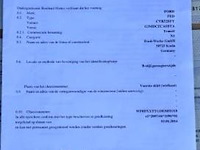 Lichte vrachtwagen ford transit, datum 1ste inschrijving 22/12/2014, chassisnummer wf0dxxttgdem55318, 29032km, kipper, euro 5b, diesel, co2 222, kenteken i+ii, gelijkvormigheidssattest - afbeelding 4 van  15