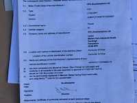 Lichte vrachtwagen ford transit, datum 1ste inschrijving 22/12/2014, chassisnummer wf0dxxttgdem55318, 29032km, kipper, euro 5b, diesel, co2 222, kenteken i+ii, gelijkvormigheidssattest - afbeelding 6 van  15