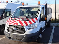 Lichte vrachtwagen ford transit, datum 1ste inschrijving 22/12/2014, chassisnummer wf0dxxttgdem55370, 33725km, euro 5, diesel, kipper, co2 222, kenteken i+ii, gelijkvormigheidssattest