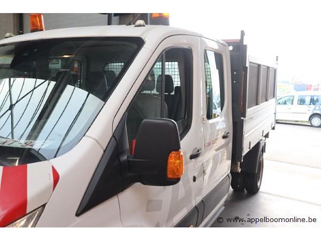 Lichte vrachtwagen ford transit, datum 1ste inschrijving 29/12/2014, chassisnummer wf0exxttgeft34251, 36725km, euro 5, diesel, kipper, co2 212, kenteken i+ii, gelijkvormigheidssattest - afbeelding 8 van  15