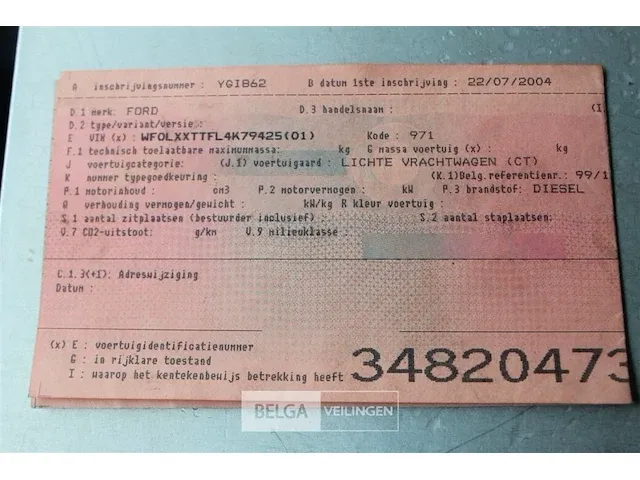 Lichte vrachtwagen ford - afbeelding 17 van  19