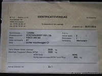 Lichte vrachtwagen iveco 354n, datum 1te inschrijving 22/12/2015, chassisnummer zcfc335a205071929, km-stand 76.806,cng - afbeelding 11 van  19