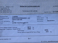 Lichte vrachtwagen iveco 35s, datum1ste inschrijving 7/12/2015, chassisnummer zcgfc335ax05066039, 55410km, euro vi, cng, c02 247, kenteken i+ii, gelijkvormigheidssattest - afbeelding 6 van  16