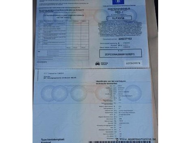 Lichte vrachtwagen iveco fd11c2c, datum 1ste inschrijving 11/9/15, zcfc335a205051325, 35683km, cng, euro vi, kenteken i+ii, gelijkvormigheidsattest - afbeelding 2 van  15