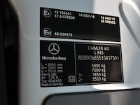Lichte vrachtwagen mercedes sprinter, variant 90665513-bal, ch.nr. wdb9066551s417391, bouwjaar 08.10.2009 (sleutel, boorddocumenten: inschrijvingsbewijs deel i) - afbeelding 9 van  26