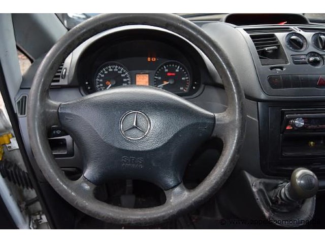 Lichte vrachtwagen mercedes, vito, datum eerste inschrijving ngk, kw ngk, wdf63960113605452, kilometerstand 425404km, 1 sleutel, geen boorddocumenten - afbeelding 6 van  16