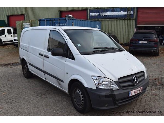 Lichte vrachtwagen mercedes, vito, datum eerste inschrijving ngk, kw ngk, wdf63960113605452, kilometerstand 425404km, 1 sleutel, geen boorddocumenten - afbeelding 10 van  16