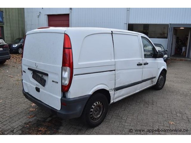 Lichte vrachtwagen mercedes, vito, datum eerste inschrijving ngk, kw ngk, wdf63960113605452, kilometerstand 425404km, 1 sleutel, geen boorddocumenten - afbeelding 12 van  16