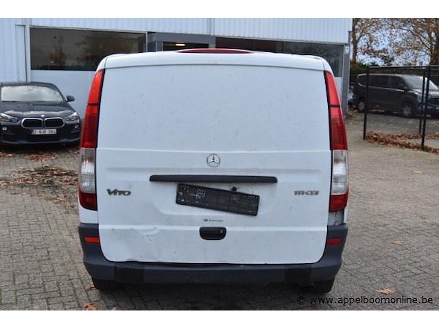 Lichte vrachtwagen mercedes, vito, datum eerste inschrijving ngk, kw ngk, wdf63960113605452, kilometerstand 425404km, 1 sleutel, geen boorddocumenten - afbeelding 13 van  16