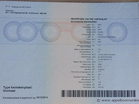 Lichte vrachtwagen opel movano, datum 1ste inschrijving 5/12/2014, chassisnummer w0lmsp6u6fb067395, dubbel cabine, km-stand keuring op 11/24 55,012, euro 5b, kenteken i+ii, gelijkvormigheidssattest - afbeelding 4 van  17