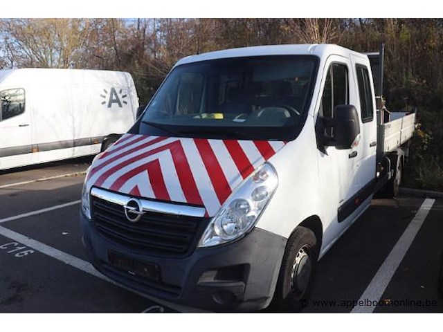 Lichte vrachtwagen opel movano, datum 1ste inschrijving 5/12/2014, chassisnummer w0lmsp6u6fb067395, dubbel cabine, km-stand keuring op 11/24 55,012, euro 5b, kenteken i+ii, gelijkvormigheidssattest - afbeelding 1 van  17