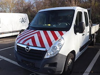 Lichte vrachtwagen opel movano, datum 1ste inschrijving 5/12/2014, chassisnummer w0lmsp6u6fb067395, dubbel cabine, km-stand keuring op 11/24 55,012, euro 5b, kenteken i+ii, gelijkvormigheidssattest