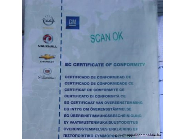 Lichte vrachtwagen opel movano, datum 1ste inschrijving 5/12/2014, chassisnummer w0lmsp6u6fb067426, 45197km, euro 5b, dubbel cabine, diesel, co2 248, kenteken i+ii, gelijkvormigheidssattest - afbeelding 6 van  15