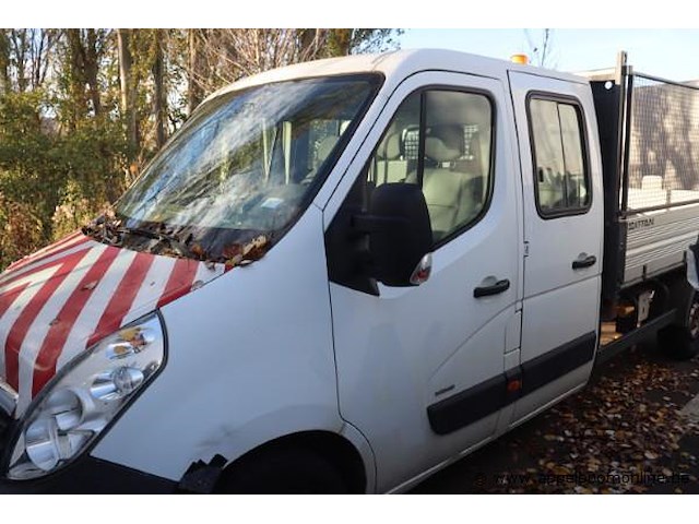 Lichte vrachtwagen opel movano, datum 1ste inschrijving 5/12/2014, chassisnummer w0lmsp6u6fb067426, 45197km, euro 5b, dubbel cabine, diesel, co2 248, kenteken i+ii, gelijkvormigheidssattest - afbeelding 1 van  15