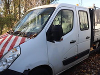 Lichte vrachtwagen opel movano, datum 1ste inschrijving 5/12/2014, chassisnummer w0lmsp6u6fb067426, 45197km, euro 5b, dubbel cabine, diesel, co2 248, kenteken i+ii, gelijkvormigheidssattest