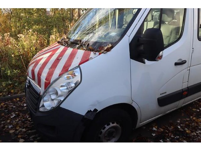 Lichte vrachtwagen opel movano, datum 1ste inschrijving 5/12/2014, chassisnummer w0lmsp6u6fb067426, 45197km, euro 5b, dubbel cabine, diesel, co2 248, kenteken i+ii, gelijkvormigheidssattest - afbeelding 8 van  15