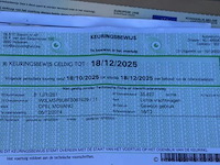 Lichte vrachtwagen opel movano, datum 1ste inschrijving 5/12/2014, chassisnummer w0lmsp6u6fb067429, dubbel cabine, km-stand keuring op 12/24 35,627, euro 5b, diesel, co2 248, kenteken i+ii, gelijkvormigheidssattest - afbeelding 4 van  13