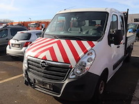 Lichte vrachtwagen opel movano, datum 1ste inschrijving 5/12/2014, chassisnummer w0lmsp6u6fb067429, dubbel cabine, km-stand keuring op 5/25 38,187, euro 5b, diesel, co2 248, kenteken i+ii, gelijkvormigheidssattest - afbeelding 1 van  13