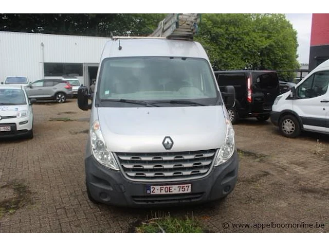 Lichte vrachtwagen renault master, diesel, 2299cm³,110kw, 1e inschr 12/3/13, vf6mff6fj483880487, 212948km, co²-uitstoot ng, euro5, kenteken i (ii ontbreekt), gelijkvormigheidsattest,keuring tot 04/7/25, 1sleutel - afbeelding 4 van  11