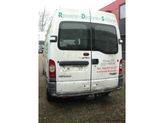 Lichte vrachtwagen renault master, diesel, 2464cm³, 88kw, 1e inschr 12/3/07, vf1fdb1h636828405, 275177km, co²-uitstoot ng, euro4, kenteken i (ii ontbeekt),gelijkvormigheidsattest,keuring tot 27/6/24, 1sleutel - afbeelding 13 van  18