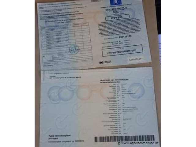 Lichte vrachtwagen renault z e oo, datum 1ste inschrijving 12/9/2013, chassisnummer vf1w0zbc46608787, 58491km, euro 5, elektrisch, kenteken i+ii, gelijkvormigheidssattest - afbeelding 11 van  13