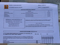 Lichte vrachtwagen renault z e oo, datum 1ste inschrijving 12/9/2013, chassisnummer vf1w0zbc46608787, 58491km, euro 5, elektrisch, kenteken i+ii, gelijkvormigheidssattest - afbeelding 13 van  13