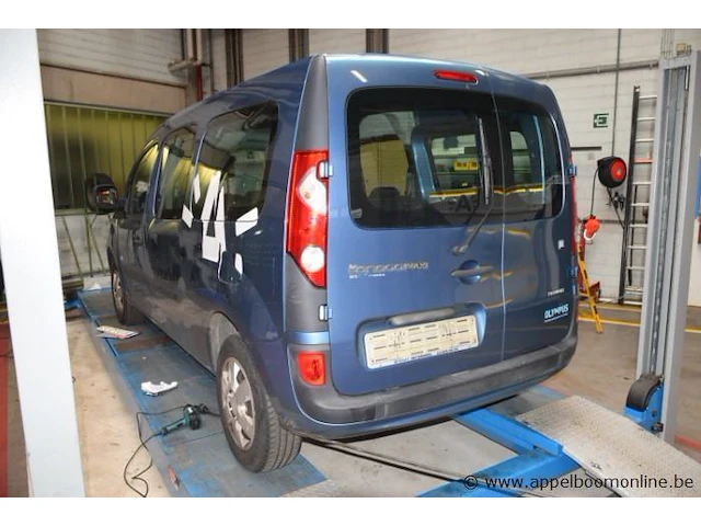Lichte vrachtwagen renault z.e.oo/kangoo maxi, elektriciteit, 1e inschr 17/1/12,vf1fw0ztc46742249, 36040km, euro5, kenteken i+ii,gelijkvormigheidsattest,keuring tot 21/8/25,1sleutel - afbeelding 12 van  19