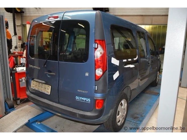 Lichte vrachtwagen renault z.e.oo/kangoo maxi, elektriciteit, 1e inschr 17/1/12,vf1fw0ztc46742249, 36040km, euro5, kenteken i+ii,gelijkvormigheidsattest,keuring tot 21/8/25,1sleutel - afbeelding 14 van  19