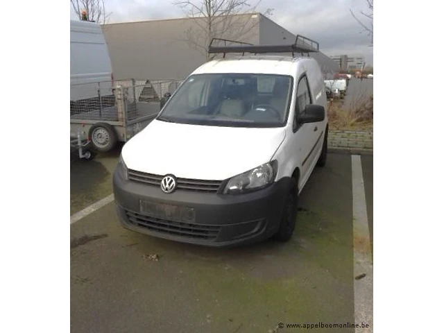 Lichte vrachtwagen vw caddy, cng,1984cm³,80kw,1e inschr 19/11/13, wv1zzz2kzex060426, 47139km,co²-uitstoot 156g/km,euro5,kenteken i+ii, gelijkvormigheidsattest, keuring tot 19/11/24,2sleutels - afbeelding 1 van  13
