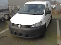 Lichte vrachtwagen vw caddy, cng,1984cm³,80kw,1e inschr 19/11/13, wv1zzz2kzex060426, 47139km,co²-uitstoot 156g/km,euro5,kenteken i+ii, gelijkvormigheidsattest, keuring tot 19/11/24,2sleutels