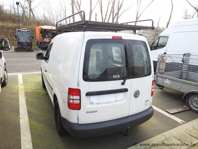 Lichte vrachtwagen vw caddy, cng,1984cm³,80kw,1e inschr 19/11/13, wv1zzz2kzex060426, 47139km,co²-uitstoot 156g/km,euro5,kenteken i+ii, gelijkvormigheidsattest, keuring tot 19/11/24,2sleutels - afbeelding 9 van  13