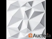 Lichtgewicht en resistente 3d pvc wand panelen - afbeelding 1 van  5