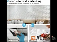 Lichtgewicht en resistente 3d pvc wand panelen - afbeelding 4 van  5