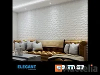 Lichtgewicht en resistente 3d pvc wand panelen - afbeelding 2 van  5