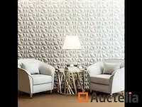Lichtgewicht en resistente 3d pvc wand panelen - afbeelding 5 van  5