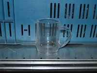 Lichtreclame heineken, bokaal glas, pvc bak met glazen koffietassen - afbeelding 4 van  5