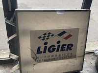 Lichtreclame ligier - afbeelding 1 van  3
