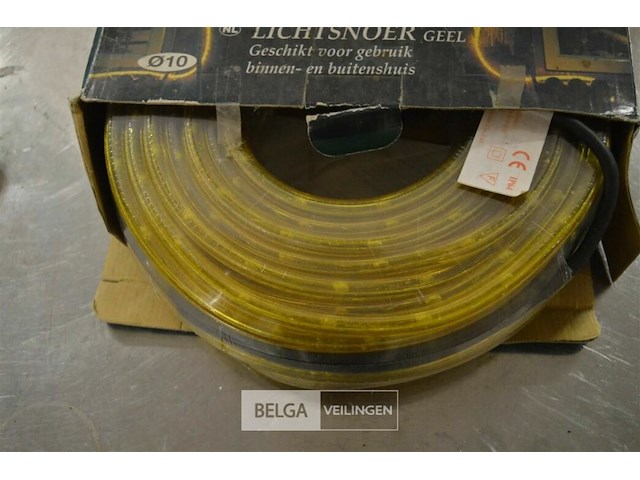 Lichtsnoer geel 25m - afbeelding 3 van  3