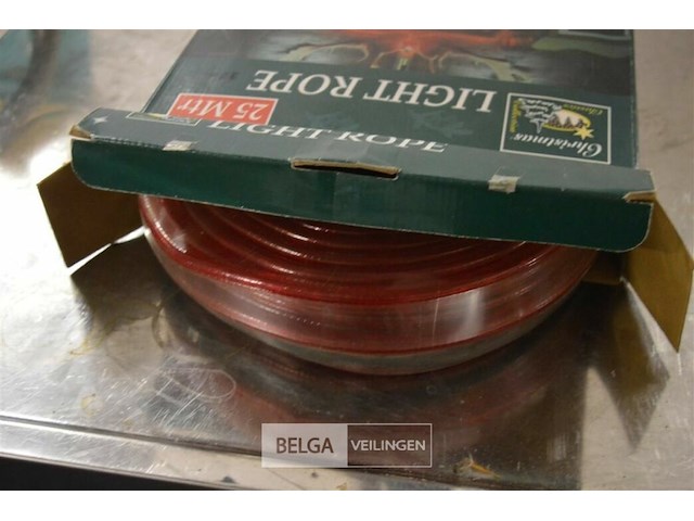 Lichtsnoer rood 25m - afbeelding 3 van  3