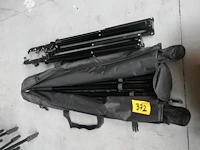 Lichtstatieven voor fotografie set met draagtas calumet - afbeelding 1 van  4