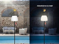 Licmic staande lamp op zonne-energie - afbeelding 2 van  5