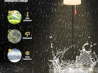 Licmic staande lamp op zonne-energie - afbeelding 4 van  5