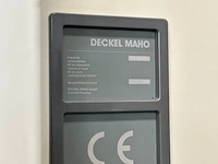 Lid maho dmu 60 p hi-dyn bewerkingscentrum - afbeelding 9 van  9