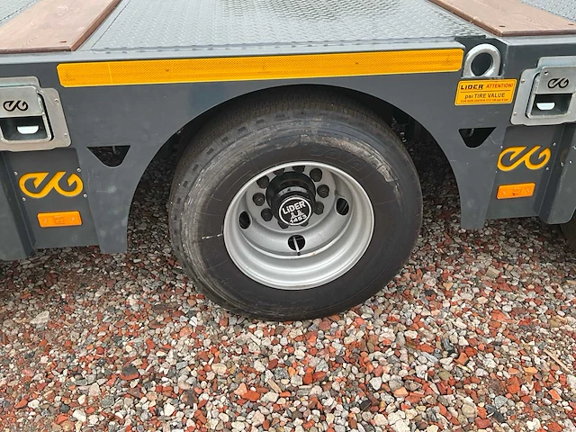 Lider trailer lowbed 3 assig - afbeelding 11 van  33