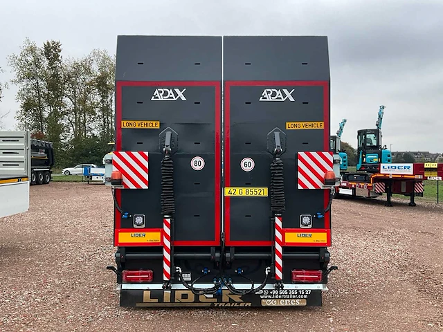 Lider trailer lowbed 3 assig - afbeelding 28 van  33