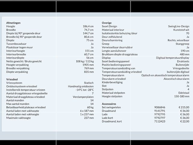 Liebherr gg5210 vriezer - afbeelding 5 van  5