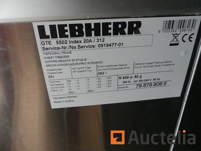 Liebherr glazen diepvrieskist - afbeelding 3 van  6